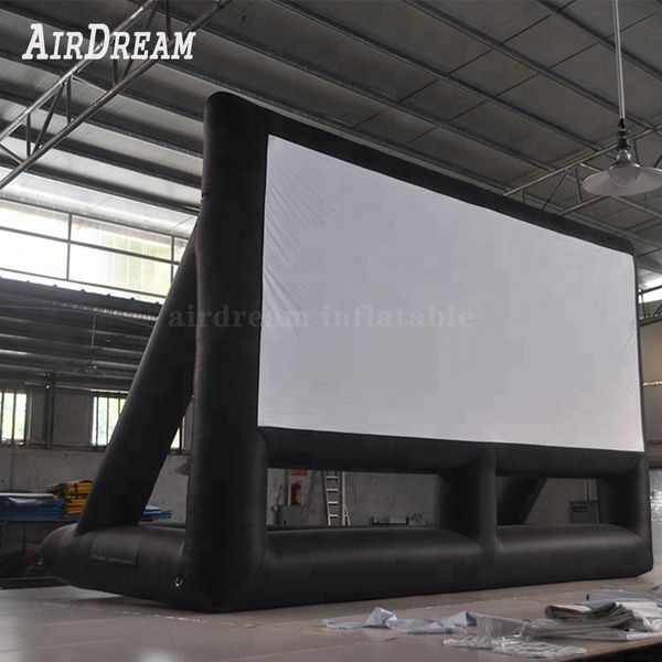 Outdoor giant inflatable movie screen Projector TV film Screens for big event party theatre