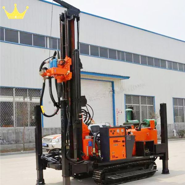 

80M Drilling Rig Rock Drilling Machine Drilling Rig And Compressor For Water Well