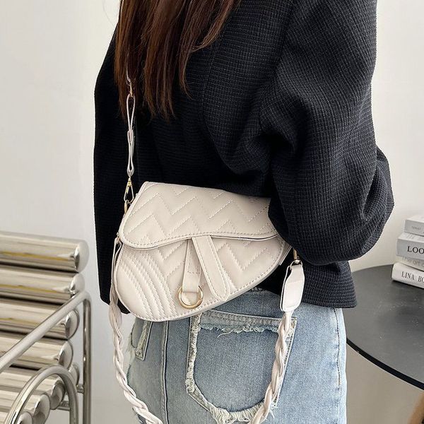 

designer bag saddle bag shoulder bag luxury handbag women crossbody bag classic print leather purse canvas Letter underarm bag tote bag daily out fit fashion hobos, #22