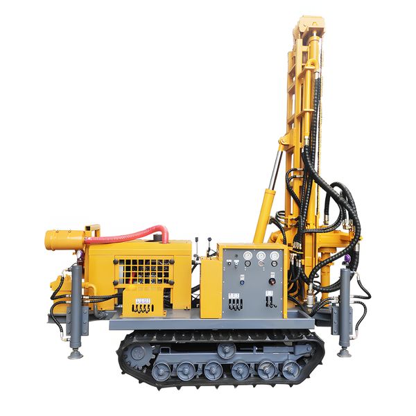 

All-Terrain Portable Drilling Rig | Diesel-Driven 100m/200m Pneumatic Machine for Remote Water Well Drilling