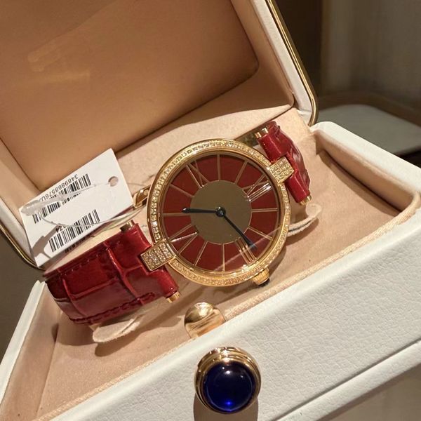 

Elegant Ladies High-End Watch with Premium Gift Box - Exquisitely Designed for Noble Status, Nude