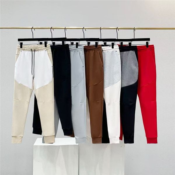 

Autumn and Spring New Men's Multi-color Side Gum Sports Casual Air Layer Training Pants 10 colors, Orange