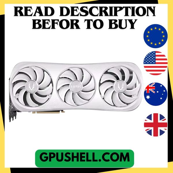 

USED for Hot selling ZOTAC GeForce RTX 4090 D - 24GB /RTX 4080 Super - 16GB graphic card Game video card gpu