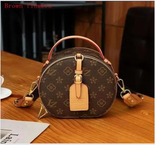 

Bag Female Presbyopic High Quality Leather Shoulderbag Handbag Women Shoulder Bags Woman Worn Round Cakes Packages Girls Handbags, 3#