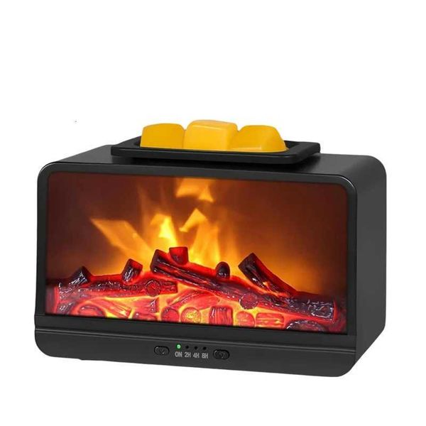HOT-SELLINGFlame Fireplace Wax Melt WarmerScentsy Wax Warmer With Timer Electric Wax Warmer For Scented Wax X251203
