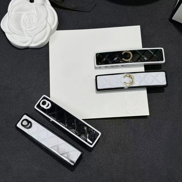 

Luxury Letters Designer Hair Clip Barrettes Hairclip 18k Gold Vintage Fashion Brown Hairclips Clips Headband Barrette