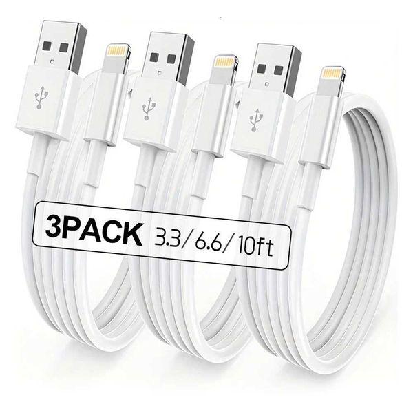 MFI certified charger cable suitable for iPhone 10 FT USB to Lightning data cable suitable for iPhone 14 13 12 11 XS XR X 7 6 C251203