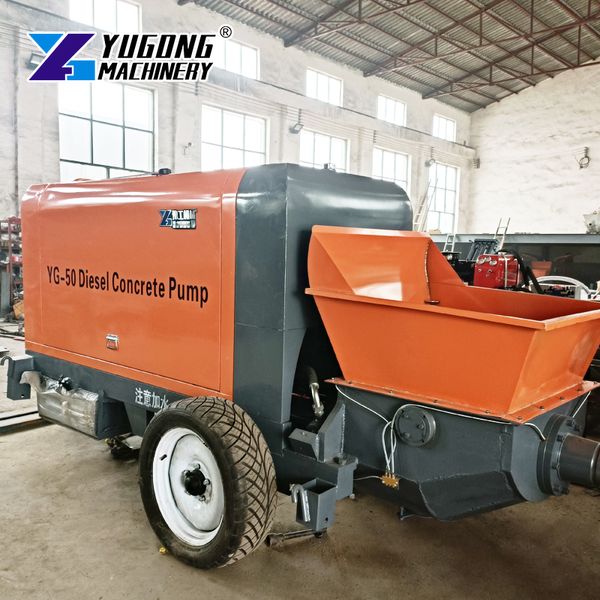 

Best Price Heavy-Duty Concrete Pumping System | Mobile Unit with Mixer for High-Efficiency Construction