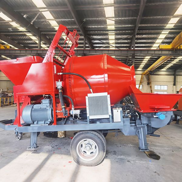

Compact Diesel Concrete Mixer Pump | Portable Design Ideal for Residential Construction Projects