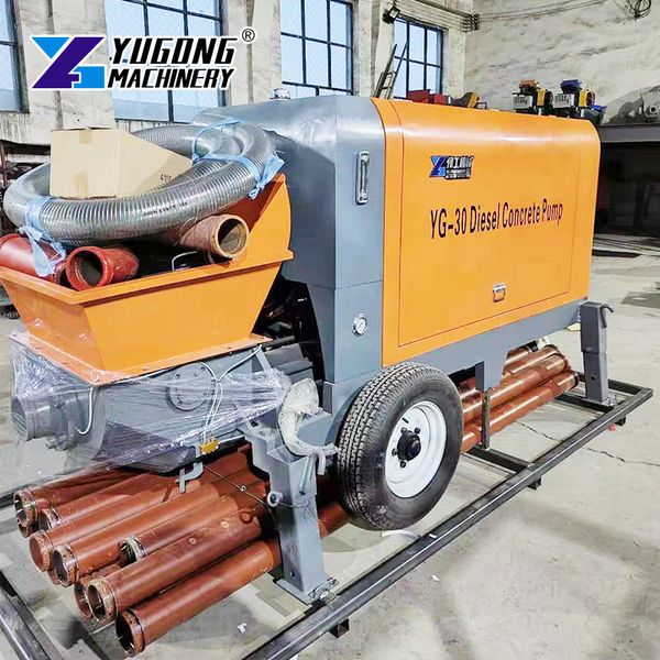 

Rugged Mobile Concrete Pump with Mixer | Built for Tough Jobs, Priced for Competitive Advantage