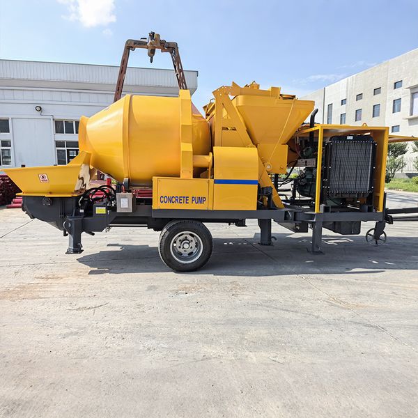 

Advanced 2025 Factory Supply: Mobile Concrete Pump Integrated Mixer | Small Footprint, High Performance