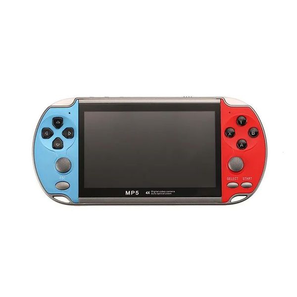 X7 Handheld Game Console 4.3 Inch Screen MP5 Player Video Games PK X7Plus SUPer Retro 8GB Support for TV Output Music Play E-book