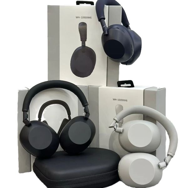 NEW WH-1000XM6 best-selling wireless headphones Active noise-canceling stereo sports headphones BT 5.0 earbuds XM4/XM5 headphones with microphone for smartphones