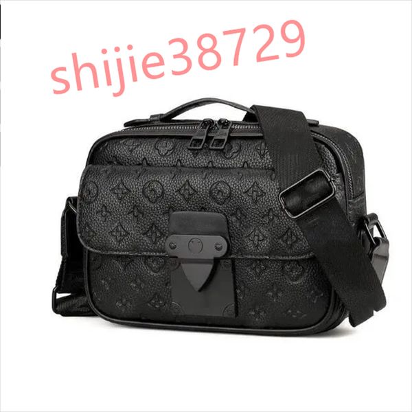 

High Quality Mens s trio outdoor Men shoulder bags designer cross body man messenger bag Satchels satchel fashion handbag Composite package, Grey