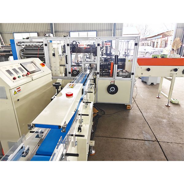 

Heavy-Duty Automatic 3D Packaging Machine | BBOP Transparent Film Wrapper for Large Product Boxes