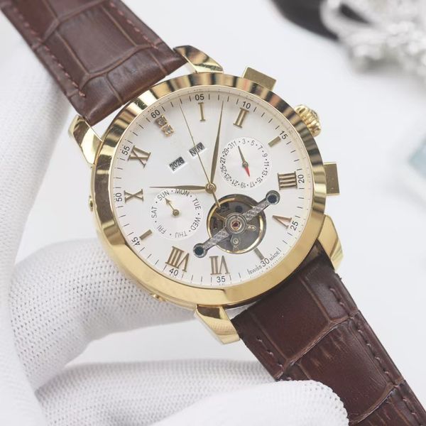 

Mens Luxury Wristwatch - Automatic Mechanism Premium Stainless Steel, Taupe