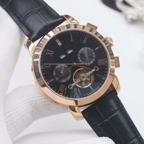 

Choice of Men's Wristwatch and High-End Watch, Automatic Mechanical Movement for Precise Timing, Durable Stainless Steel Strap, Nude