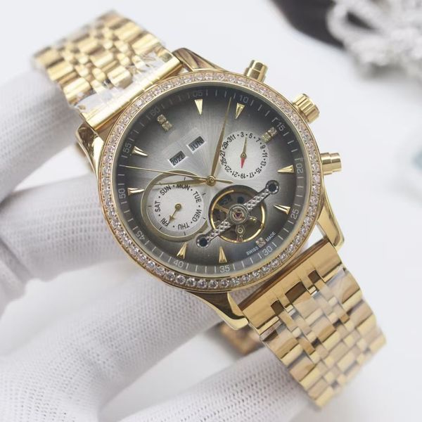 

Charm of Automatic Mechanical Movement: Representative of Men's Wristwatch and Top-Grade Watch, Durable Premium Stainless Steel Case, Silver