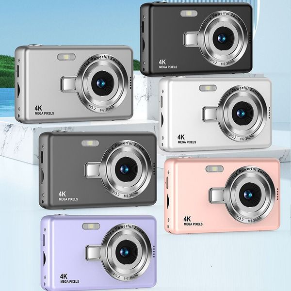 CCD HD 4K Pixel Digital Camera Student Entry Mini Card Camera Home Shooting Camera For Women And Men free shipping