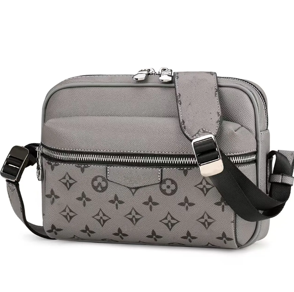 

Mens trio outdoor Designer bags men Eming Leather sacoche Briefcase school bookbag Messenger Purse Crossbody Bags Shopping Bag Shoulder bag Handbags purse, Black