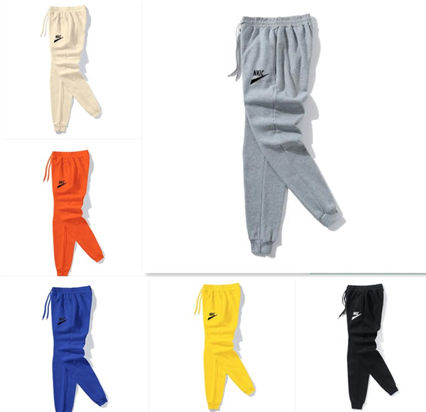 

Men's Joggers Autumn Winter Drawstring Casual Brand Pants Fleece Sweatpants Workout Running Gym Fitness Sports Trousers Streetwear S-XXXL, Orangered