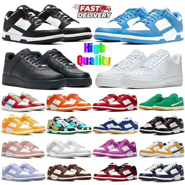 

Pandas sneakers low black white next nature grey fog kentucky triple pink otomos harvest moon running shoes mens women designer sneaker lows trainers 36-46, Orange