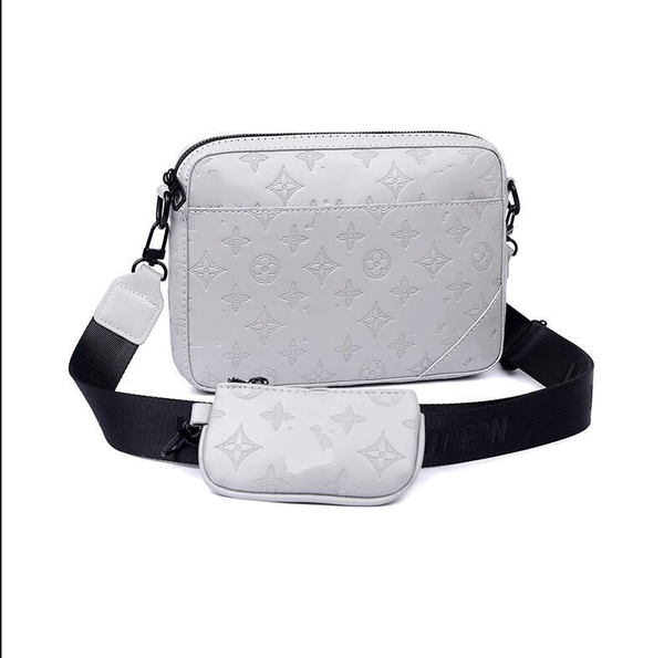 

Top Quality New Men Crossbody Shoulder Bag styles Various sizes handbag luxurys designers bags pochette Multiple pockets fashion Messenger bag sale Hot, Black flower8888