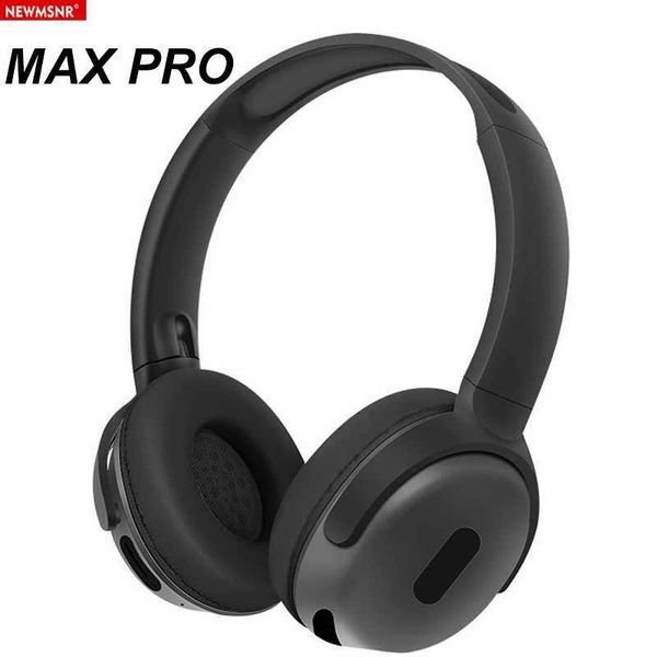 MAX PRO Wireless Headphones Foldable Earphones Hifi Sound Noise reduction Headphones with HD Mic Sports Gamer Headsets M251208