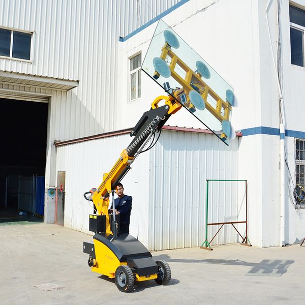 

YG Small Glass Installation Lifting Robot Engine Powerful Vacuum Suction Lifter Crane Processing Machinery