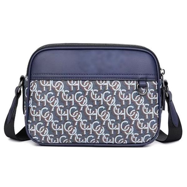 

designer durable Zipper Crocodile handbags fashion mens black print shoulder bags man adjustable strap business crossbody bag geometric pattern wear resistant 18, 8#