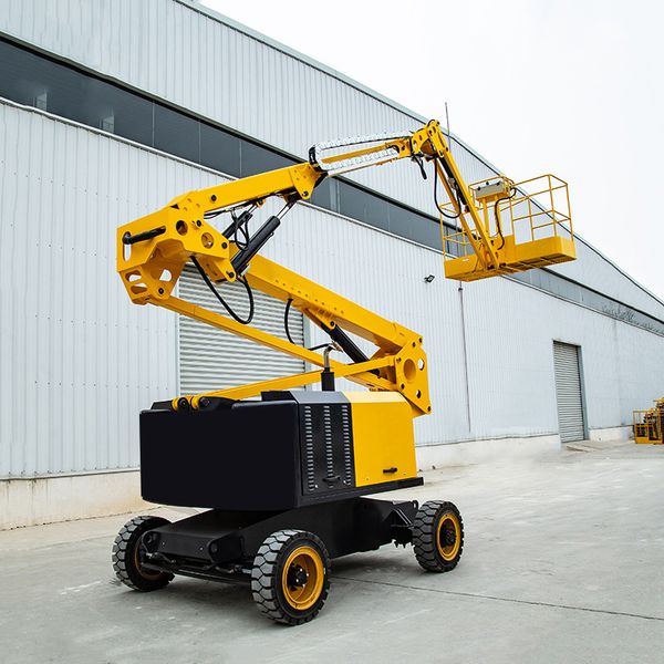 

Tow Behind & Self-Propelled Articulated Boom Lift | Tracked Telescopic Design for All-Terrain Access
