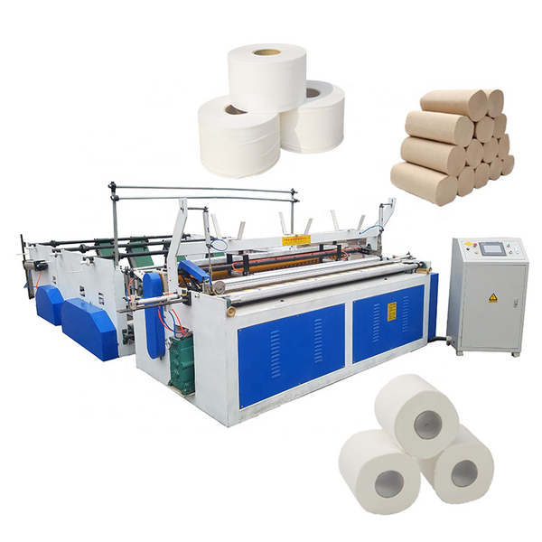 

Jumbo Roll Toilet Paper Napkin Making Machine Full Set Production Line