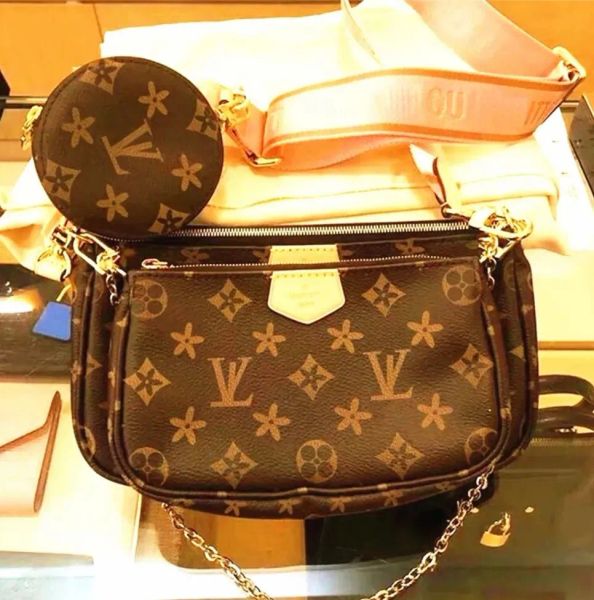 

Designer Multi Pochette Accessories bag luxury mini purse wallet womens small luxurys handbags purses for women shoulder bags, Pink