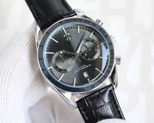 

High-end watches Representative of Men's Wristwatch and Top-Grade Watch, Durable Premium Stainless Steel Case, Soft and Comfortable Cowhide Strap, White