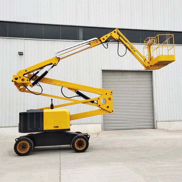 

Easy-Store Articulated Boom Lift | Foldable Design for Simplified Transportation and Compact Storage
