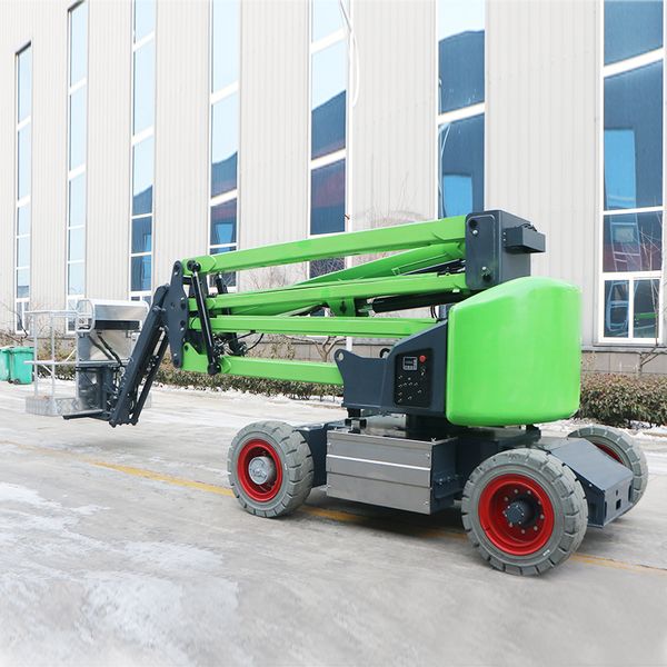 

Articulated Boom Lift with Folding Function | Space-Saving Solution for Easy Transport and Storage