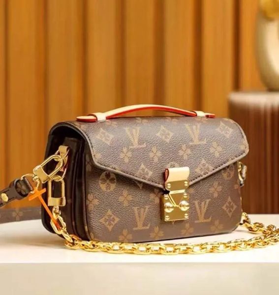 

Designer Bag Fashion women shoulder Postman Women bags Satchel Shoulder Clutch Cross body genuine leather hobo Chain bag Presbyopic Drawstring Bucket handbag, #15