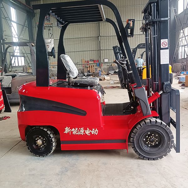 Rough Terrain Electric Forklift with 4WD for Construction Sites