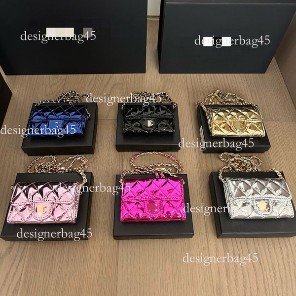 

Niche Flip Cover Patent designer bag Spring Luxury handbag New Clutch Versatile Simple Multi Card Slot Bag