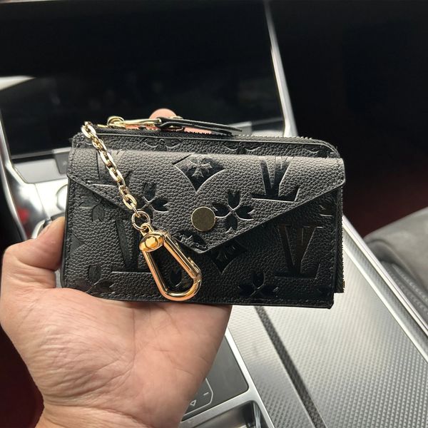 

Luxury Designer Men Universal Car Key Bags Case Unisex Male Genuine Leather Key's Holder Women Zipper Smart Keychain Cases Cars Keys Pouch Bag Wallet, #4