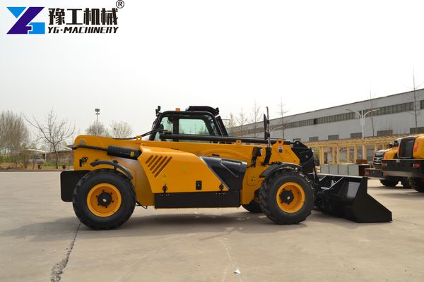 

China's Leading 7m Telehandler | Telescopic Loader with Safe Man Lifter Attachment for Sale