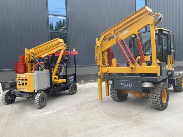 

Hydraulic Pile Driving Machine Guardrail Pile Driver Pile Drilling Rig