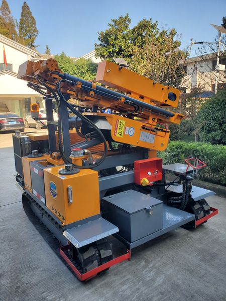 

High-Performance Guardrail Pile Driver | Hydraulic System for Fast Highway Barrier Setup