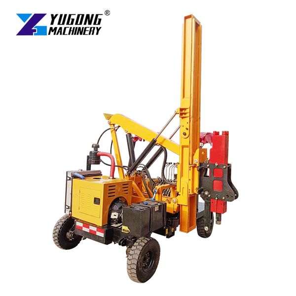 

Ground Screw Machine Guardrail Screw Pile Driver