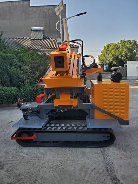 

Innovative Solar Guardrail Pile Driver | High Efficiency Featuring Hammer Pump and Durable Engine Core