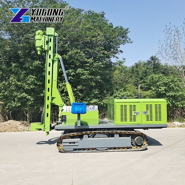 

Crawler Solar Pile Driver with Durable Tracks for Enhanced Traction and Stability: Conquer Challenging Terrain with Confidence