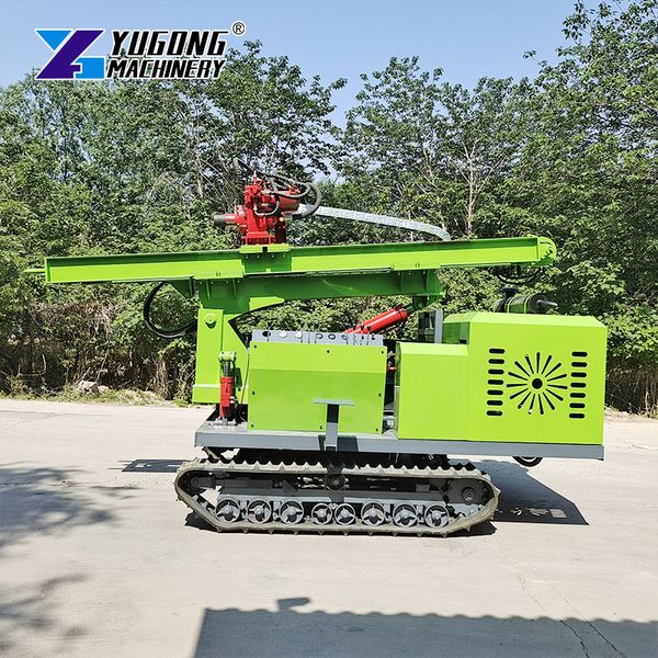 

Crawler Solar Pile Driver for Non-Highway Guardrail Installation in Remote Areas: Improve Road Safety in Challenging Locations