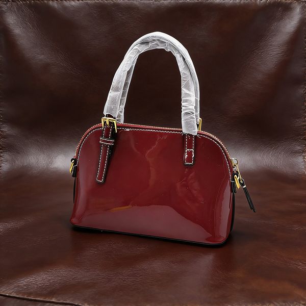 

Shell Bags for Women Luxury Handbags Designer France Tote Women Messenger Shoulder Crocodile Bag C913-1, Red