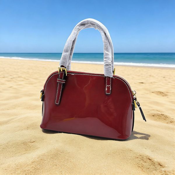 

Shell Bags for Women Luxury Handbags Designer France Tote Women Messenger Shoulder Crocodile Bag C913-5, Red