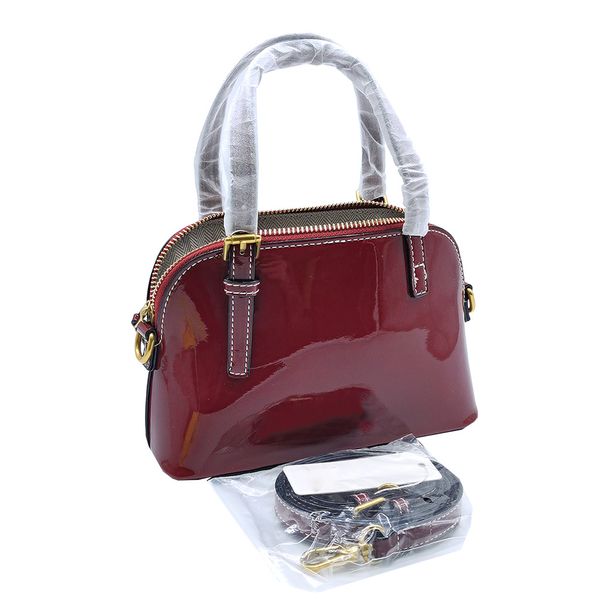 

Shell Bags for Women Luxury Handbags Designer France Tote Women Messenger Shoulder Crocodile Bag FSC913-9, Black-b